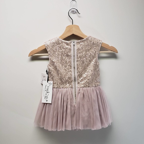 FLASH SALE⚡️Pippa & Julie | Lace Sequin Tutu Dress 2T - Picture 5 of 7